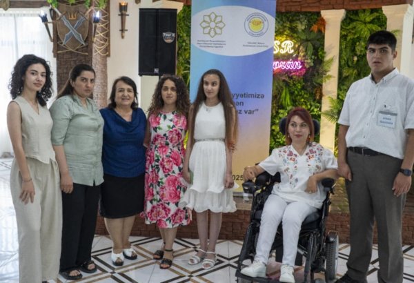 Вопреки ограничению - с талантом в сердце: в Баку представлен социальный проект (ФОТО)