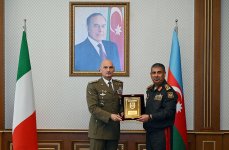 Обсуждено военное сотрудничество между Азербайджаном и Италией (ФОТО)