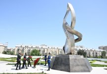 Министр иностранных дел и международного сотрудничества Сомали посетил Парк Победы (ФОТО)