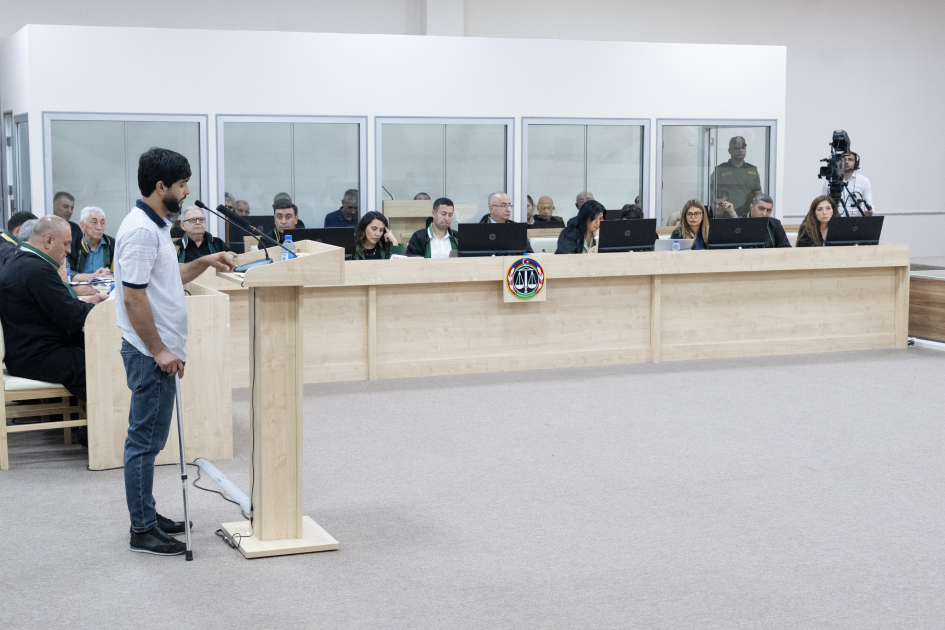 В Баку продолжился суд над лицами, обвиняемыми в совершении многочисленных преступлений против азербайджанского народа (ФОТО)