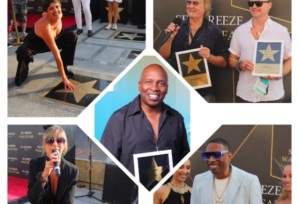Сразу пять звезд-легенд 80-90-х зажглись на Walk of Fame в Баку (ФОТО)