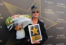 Сразу пять звезд-легенд 80-90-х зажглись на Walk of Fame в Баку (ФОТО)