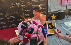 Сразу пять звезд-легенд 80-90-х зажглись на Walk of Fame в Баку (ФОТО)
