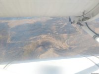 Пожар на открытой местности в Агдере: в тушении задействованы вертолеты (ФОТО)