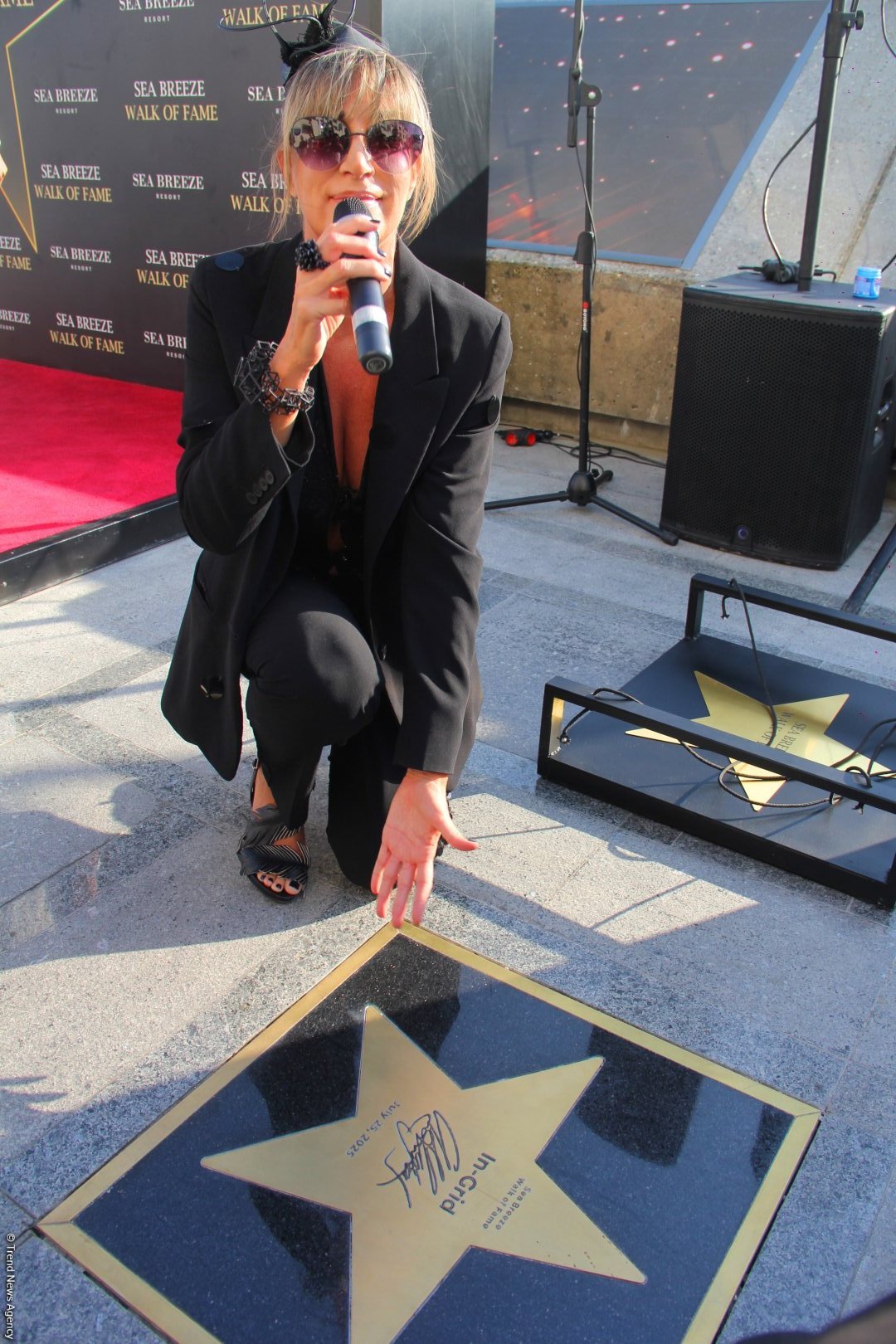 Сразу пять звезд-легенд 80-90-х зажглись на Walk of Fame в Баку (ФОТО)