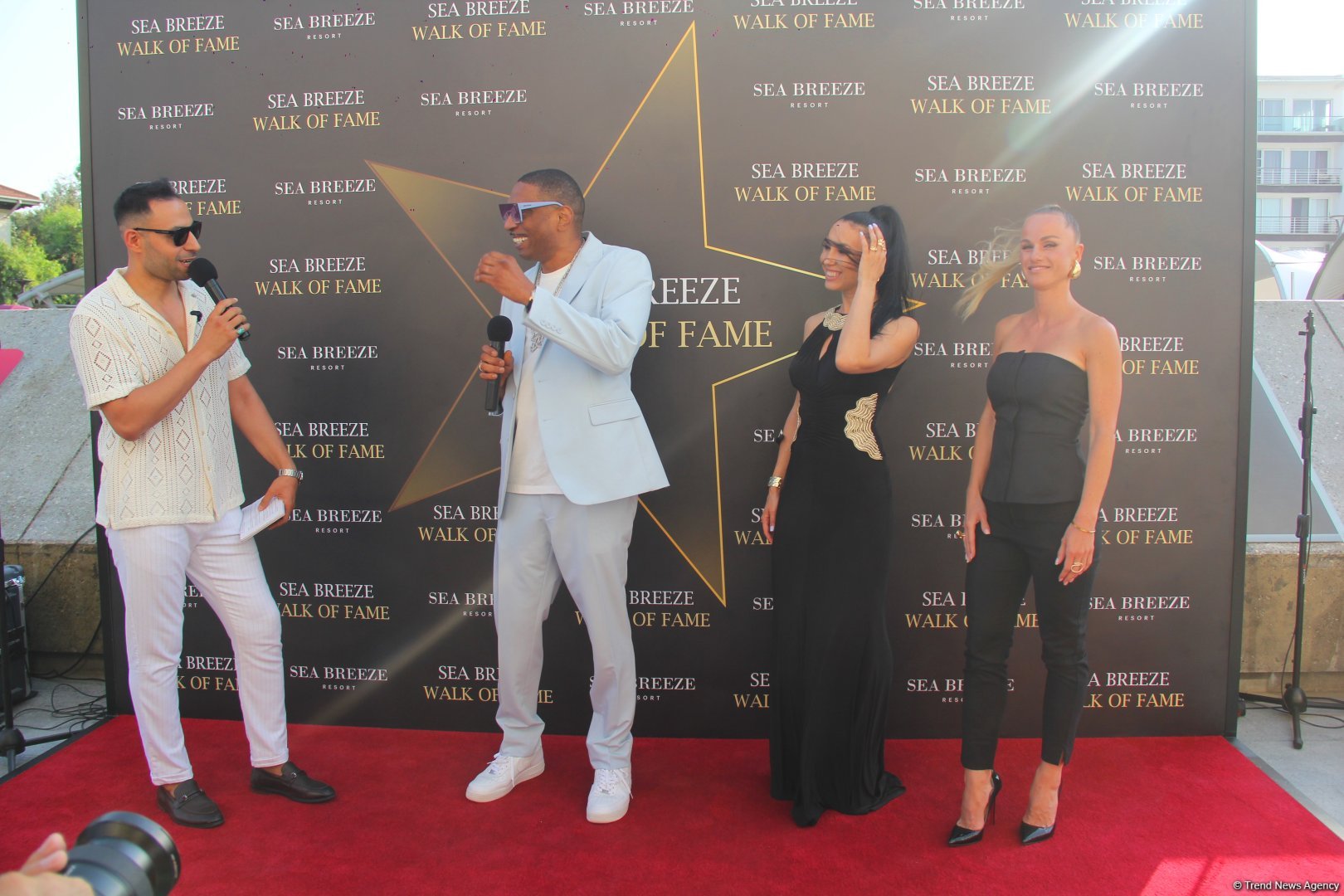 Сразу пять звезд-легенд 80-90-х зажглись на Walk of Fame в Баку (ФОТО)