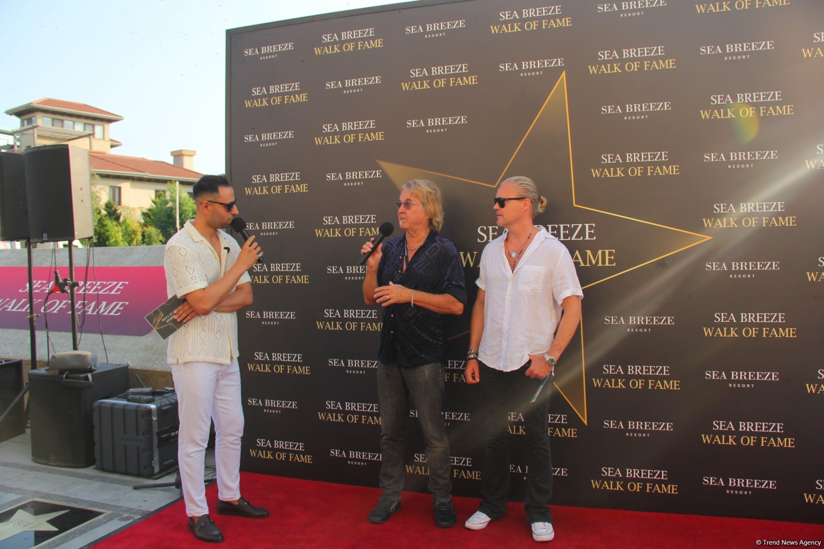 Сразу пять звезд-легенд 80-90-х зажглись на Walk of Fame в Баку (ФОТО)