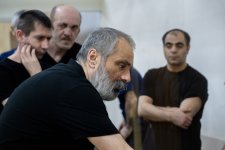 В суде дали показания лица, получившие ранения в результате атак вооруженных сил Армении, подвергшиеся пыткам в плену и заложничестве, и ставшие жертвами мин (ФОТО)
