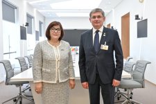 Сахиба Гафарова провела в Женеве встречи с коллегами из ряда стран (ФОТО)