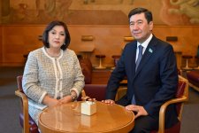 Сахиба Гафарова провела в Женеве встречи с коллегами из ряда стран (ФОТО)