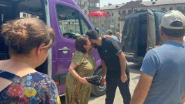 Очередная группа бывших вынужденных переселенцев прибыла в город Джебраил (ФОТО)