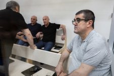 Пострадавшие в результате атак вооруженных сил Армении, жертвы мин и лица, подвергшиеся пыткам в плену, дали показания в суде (ФОТО)