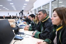 Пострадавшие в результате атак вооруженных сил Армении, жертвы мин и лица, подвергшиеся пыткам в плену, дали показания в суде (ФОТО)
