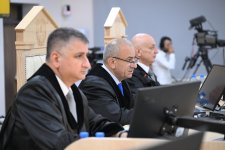 Пострадавшие в результате атак вооруженных сил Армении, жертвы мин и лица, подвергшиеся пыткам в плену, дали показания в суде (ФОТО)