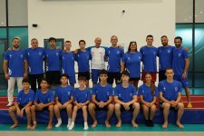 В Баку прошел первый международный учебно-тренировочный сбор по прыжкам на батуте (ФОТО)