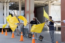 В Баку продолжается подготовка маршалов к Гран-при Азербайджана Формулы-1 Qatar Airways 2025 (ФОТО)