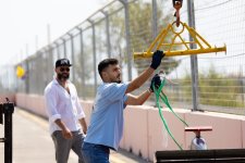 В Баку продолжается подготовка маршалов к Гран-при Азербайджана Формулы-1 Qatar Airways 2025 (ФОТО)