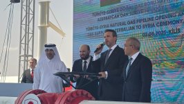 Начался экспорт азербайджанского газа в Сирию (ФОТО) (Обновлено)