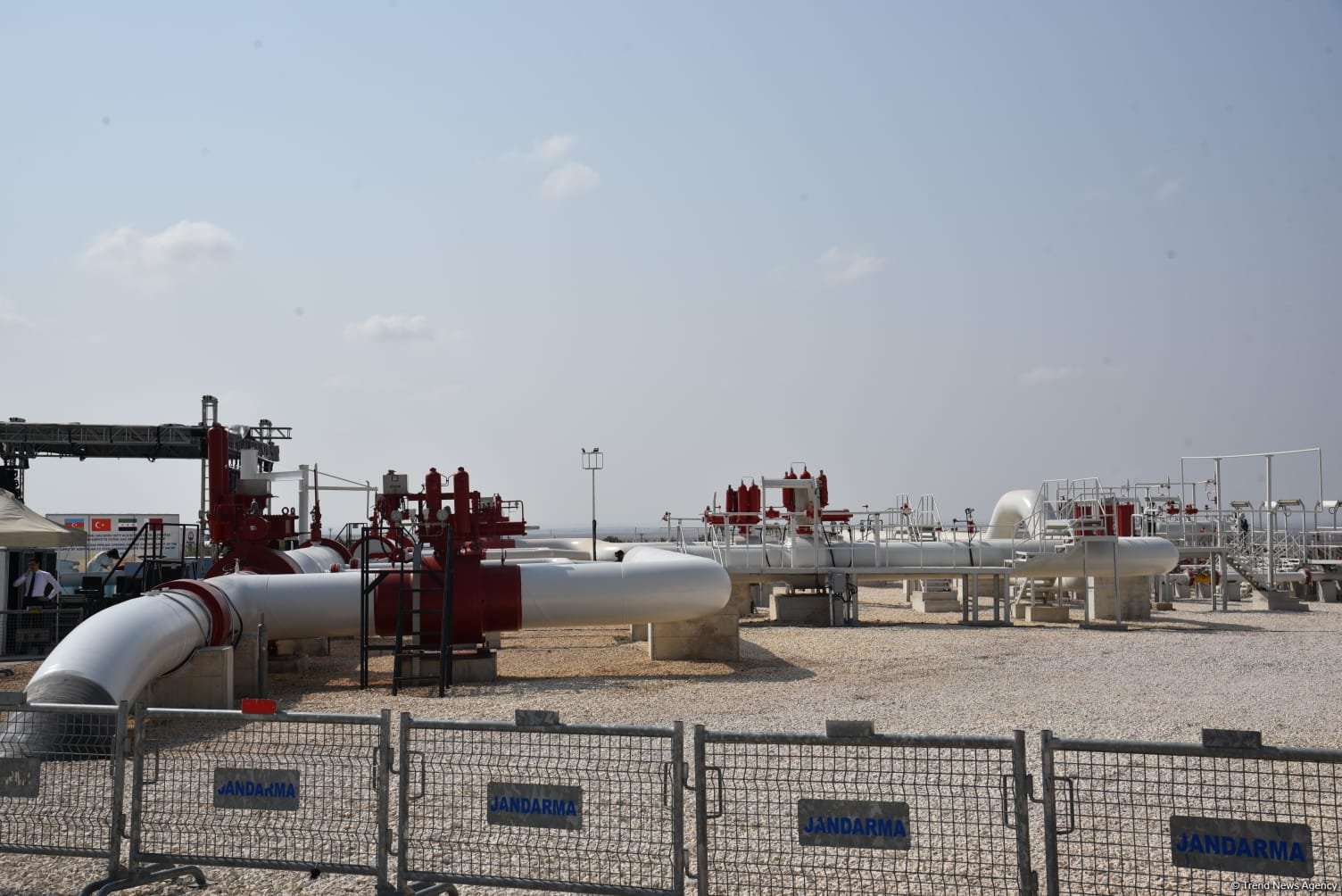 Начался экспорт азербайджанского газа в Сирию (ФОТО) (Обновлено)