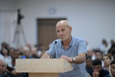 Пострадавшие в результате атак вооруженных сил Армении, жертвы мин, а также лица, находившиеся в плену и в заложниках, выступили с показаниями в суде (ФОТО)