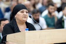 Пострадавшие в результате атак вооруженных сил Армении, жертвы мин, а также лица, находившиеся в плену и в заложниках, выступили с показаниями в суде (ФОТО)