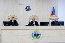 Пострадавшие в результате атак вооруженных сил Армении, жертвы мин, а также лица, находившиеся в плену и в заложниках, выступили с показаниями в суде (ФОТО)
