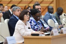 Сахиба Гафарова приняла участие в межпарламентском форуме в рамках Конференции ООН в Туркменистане (ФОТО)