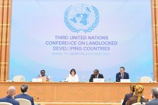 Сахиба Гафарова приняла участие в межпарламентском форуме в рамках Конференции ООН в Туркменистане (ФОТО)