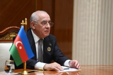 В Авазе прошла встреча между председателем Халк Маслахаты Туркменистана, Президентом Узбекистана и премьер-министром Азербайджана (ФОТО)
