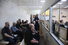 Лица, получившие ранения в результате атак вооруженных сил Армении, ставшие жертвами мин и подвергшиеся пыткам в плену, дали показания в суде (ФОТО)