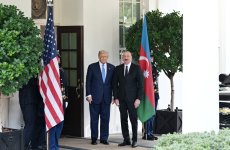Президент Ильхам Алиев прибыл в Белый дом (ФОТО/ВИДЕО)