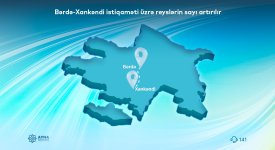 Увеличено количество рейсов по маршруту Барда-Ханкенди (ФОТО)