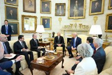 Президент Ильхам Алиев прибыл в Белый дом (ФОТО/ВИДЕО)