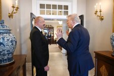Президент Ильхам Алиев прибыл в Белый дом (ФОТО/ВИДЕО)