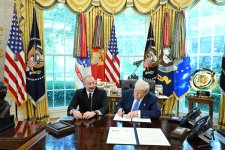 Президент Ильхам Алиев и Дональд Трамп подписали Меморандум о взаимопонимании (ФОТО/ВИДЕО)