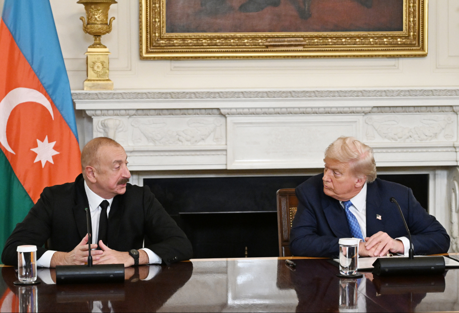 Президент Ильхам Алиев поблагодарил Президента США за отмену 907-й поправки (ВИДЕО)