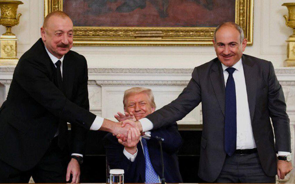 Первый вице-президент Мехрибан Алиева поделилась публикацией в связи со встречей Президента Ильхама Алиева с Дональдом Трампом и Николом Пашиняном в Вашингтоне (ФОТО)