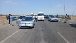 В ходжалинское село Ханюрду отправлена очередная группа бывших переселенцев (ФОТО)