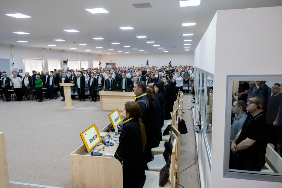 В Баку продолжился суд над лицами, обвиняемыми в совершении многочисленных преступлений против азербайджанского народа (ФОТО)