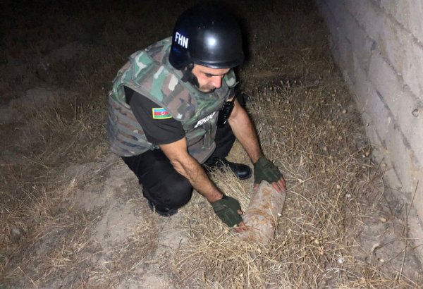 В Сумгайыте обнаружен боеприпас (ФОТО)