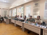 Проведен учебно-методический сбор с офицерами связи Азербайджанской армии (ФОТО)