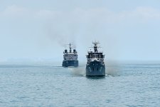 В ВМС Азербайджана проведены тактические учения с боевой стрельбой: Закир Гасанов дал поручения (ФОТО)