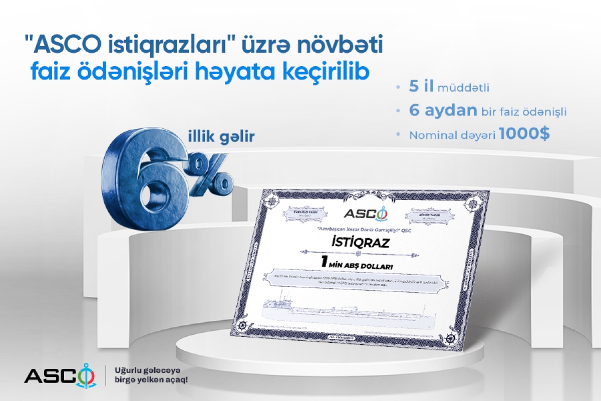 ASCO выплатила купонный доход по своим облигациям