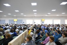 Лица, ставшие вынужденными переселенцами в результате атак вооруженных сил Армении на Зангилан, раненые и родственники убитых дали показания в суде (ФОТО)