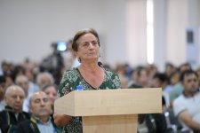 Лица, ставшие вынужденными переселенцами в результате атак вооруженных сил Армении на Зангилан, раненые и родственники убитых дали показания в суде (ФОТО)