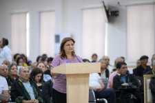 Лица, ставшие вынужденными переселенцами в результате атак вооруженных сил Армении на Зангилан, раненые и родственники убитых дали показания в суде (ФОТО)
