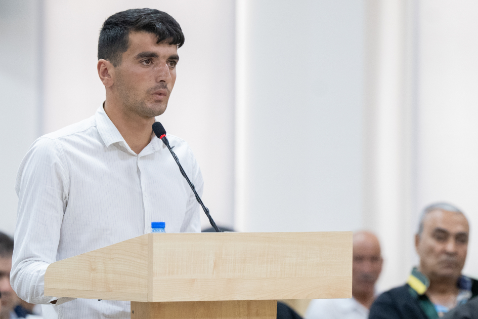 Лица, ставшие вынужденными переселенцами в результате атак вооруженных сил Армении на Зангилан, раненые и родственники убитых дали показания в суде (ФОТО)