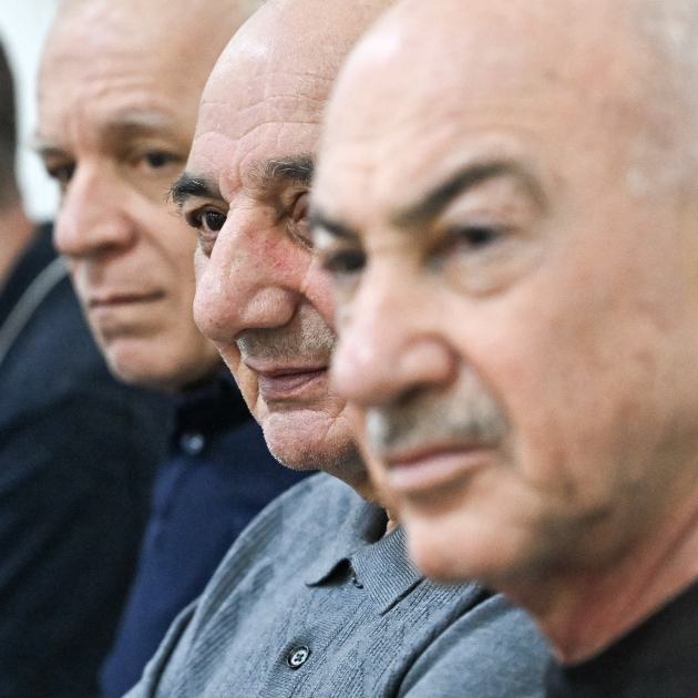 Лица, ставшие вынужденными переселенцами в результате атак вооруженных сил Армении на Зангилан, раненые и родственники убитых дали показания в суде (ФОТО)