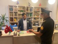 МЧС Азербайджана проводит разъяснительную работу по пожарной безопасности на освобождённых территориях (фОТО)