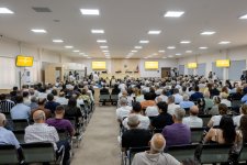 Лица, ставшие вынужденными переселенцами, получившие ранения или лишившиеся родственников в результате атак вооруженных сил Армении на Ханкенди, Лачин, Кяльбаджар, Агдере, Джебраил и Физули, дали показания в суде (ФОТО)
